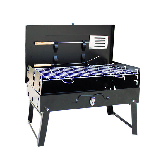 Portable charcoal grill