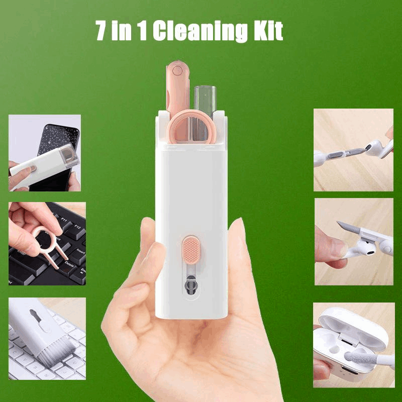 Multifunctional Bluetooth Headset Cleaning Pen Set Keyboard Cleaner Cleaning Tools Cleaner Keycap Puller Kit